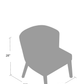 Bentley Barrel Back Lobby Chair - Interstate Furniture Distributors