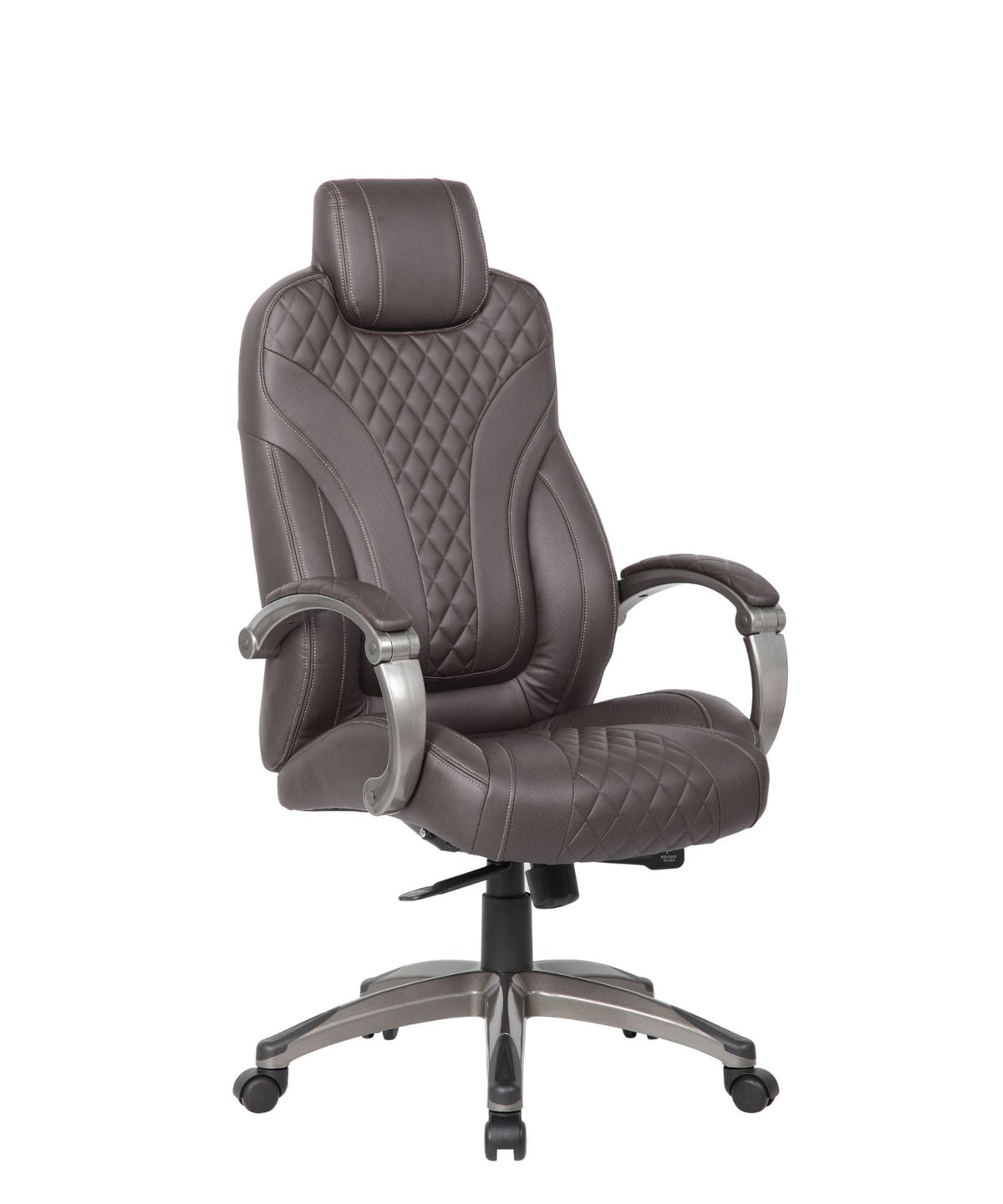 Boss Hinged Arm Executive Chair With Synchro-Tilt - Interstate Furniture Distributors