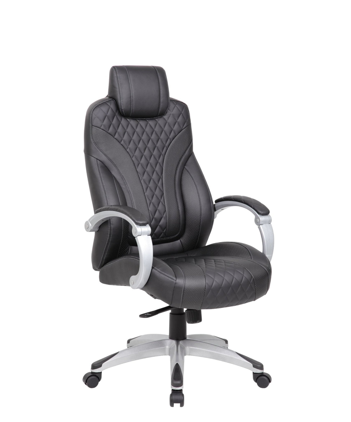 Boss Hinged Arm Executive Chair With Synchro-Tilt - Interstate Furniture Distributors