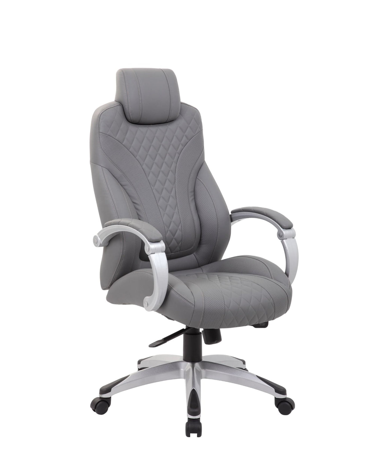 Boss Hinged Arm Executive Chair With Synchro-Tilt - Interstate Furniture Distributors