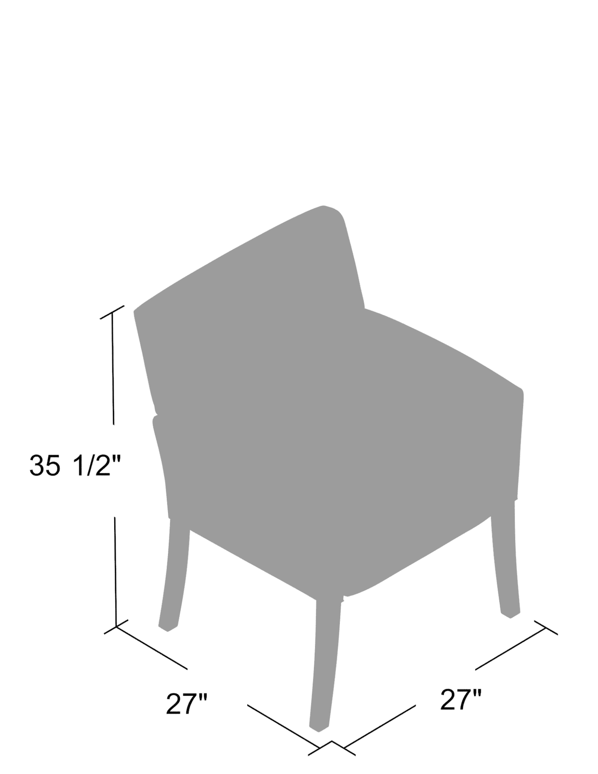 Executive Box Arm Office Chair - Interstate Furniture Distributors