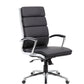 Executive Caressoftplus Vinyl Chair with Metal Chrome Finish - Interstate Furniture Distributors