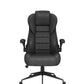 Executive High Back Caressoftplus Vinyl Flip Arm Chair - Interstate Furniture Distributors