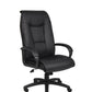 Executive Leather Plus Chair W/Padded Arm - Interstate Furniture Distributors