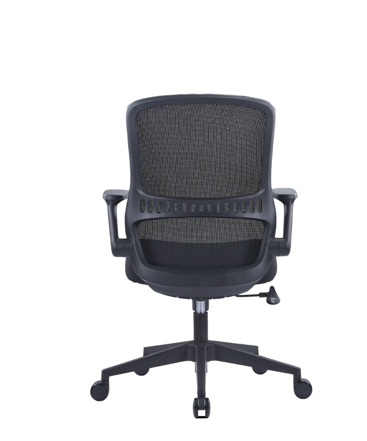 Flip Arm Mid Back Mesh Task Chair - 2 Chairs - Interstate Furniture Distributors