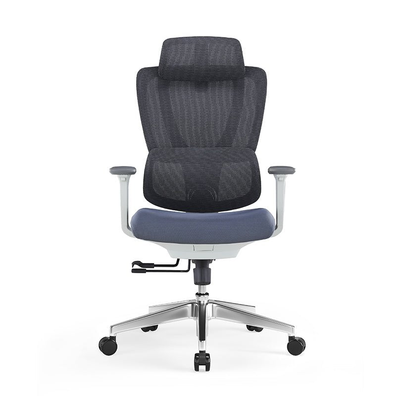 Headrest Mesh Back & Fabric Seat Executive Chair - Interstate Furniture Distributors