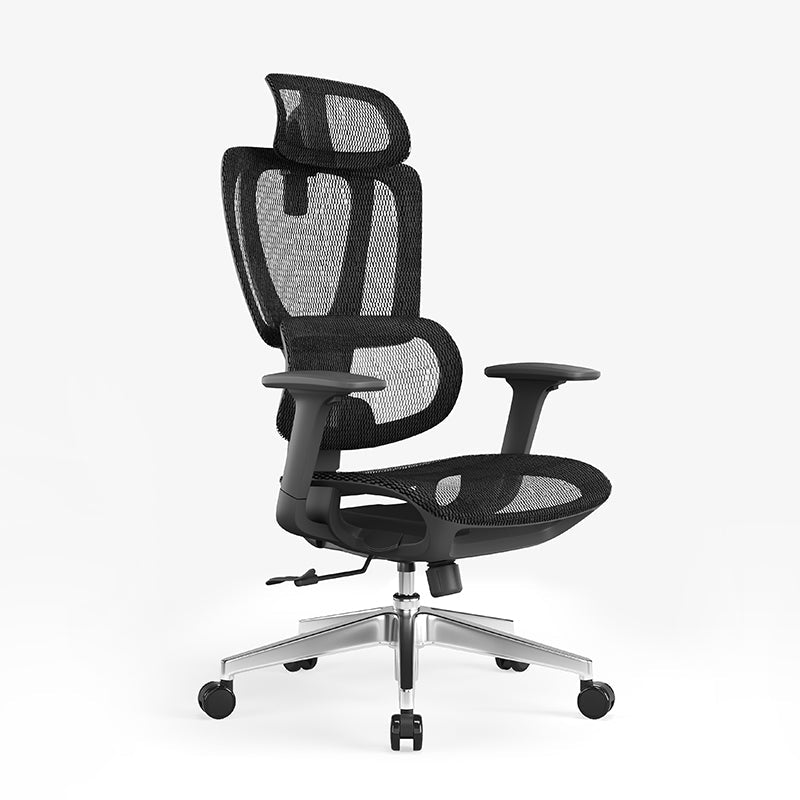 Headrest Mesh Back & Seat Executive Chair - Interstate Furniture Distributors