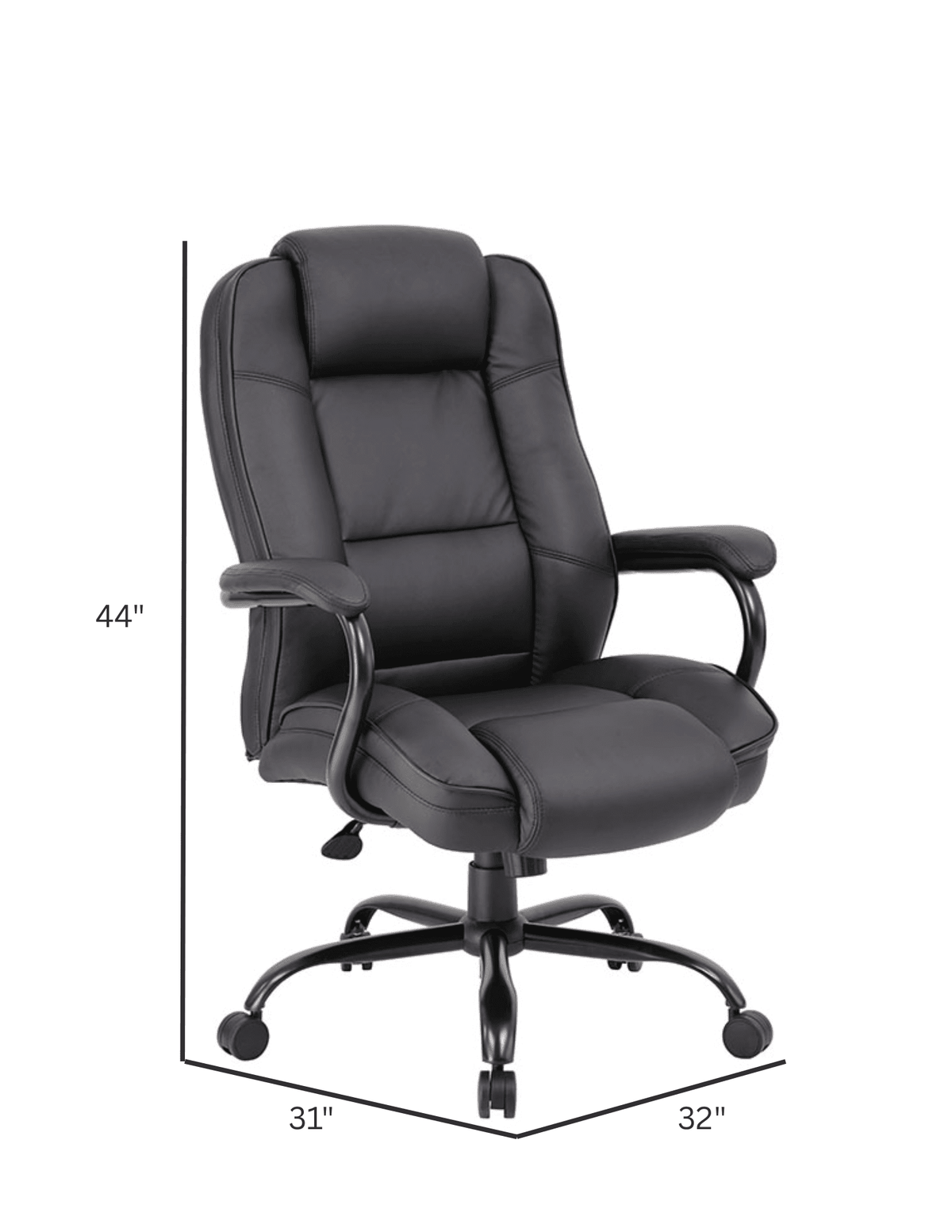 Heavy Duty Executive Office Chair - Interstate Furniture Distributors
