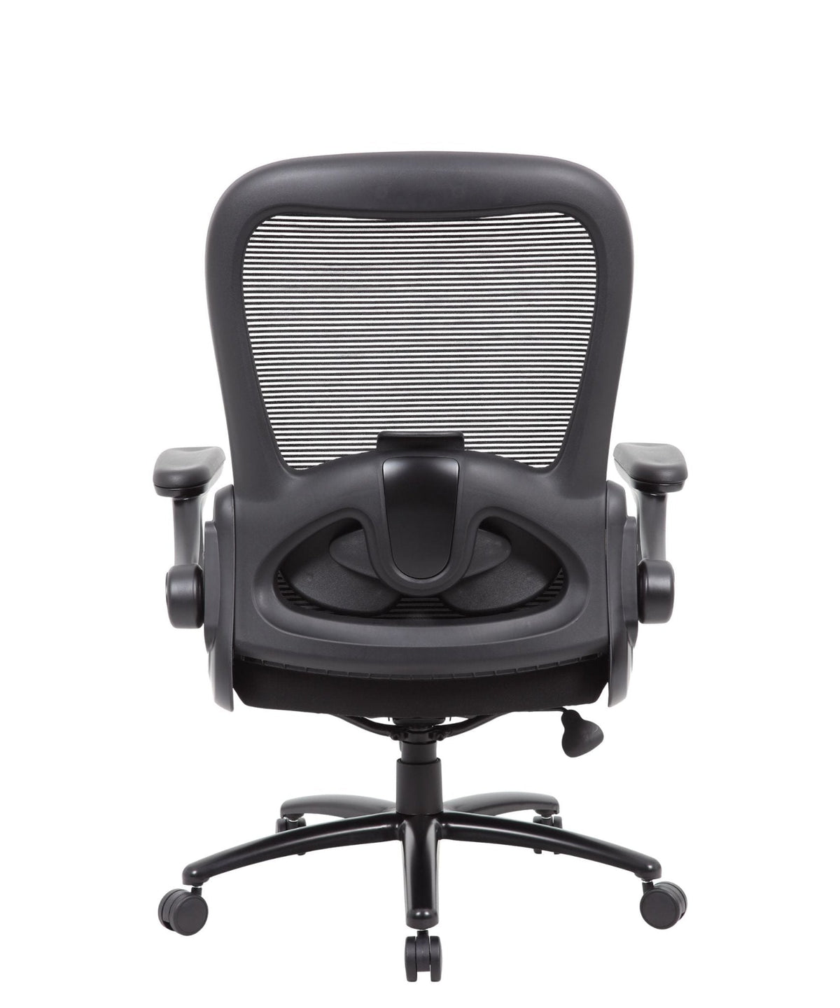 Heavy Duty Flip Arm Mesh Task Chair - Interstate Furniture Distributors