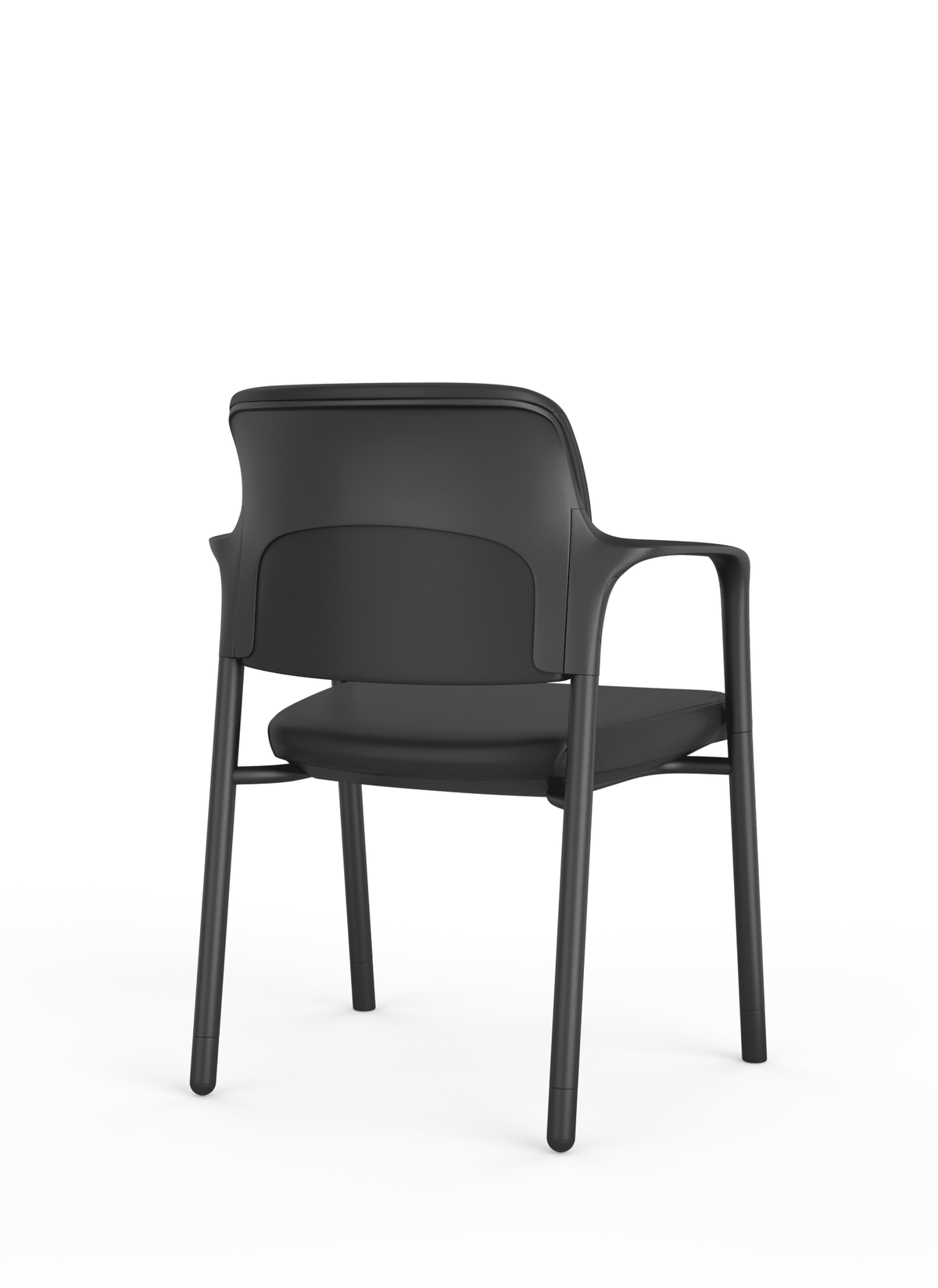 Heavy Duty Vinyl Back & Seat Guest Chair (2 per box) - Interstate Furniture Distributors