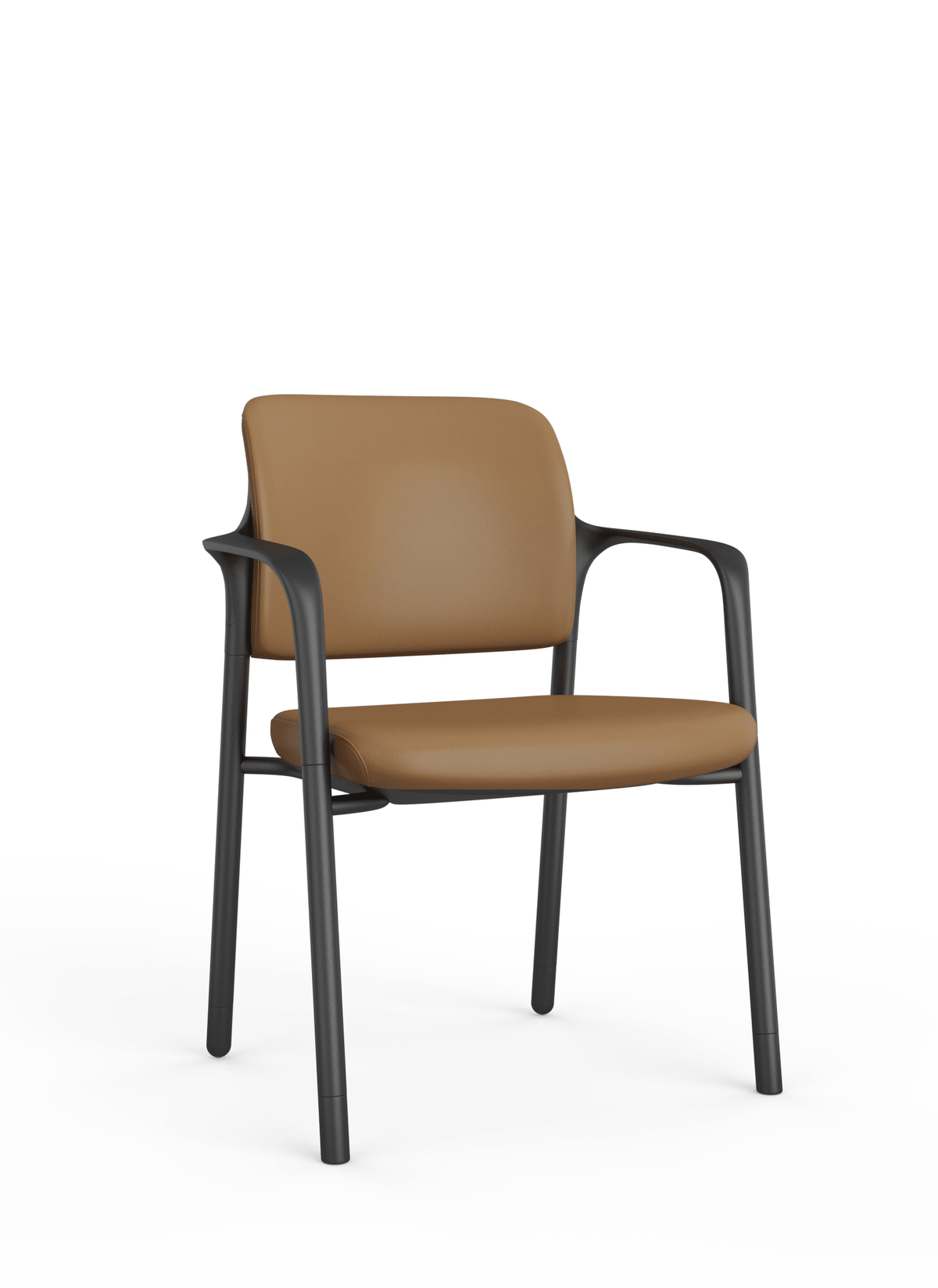 Heavy Duty Vinyl Back & Seat Guest Chair (2 per box) - Interstate Furniture Distributors