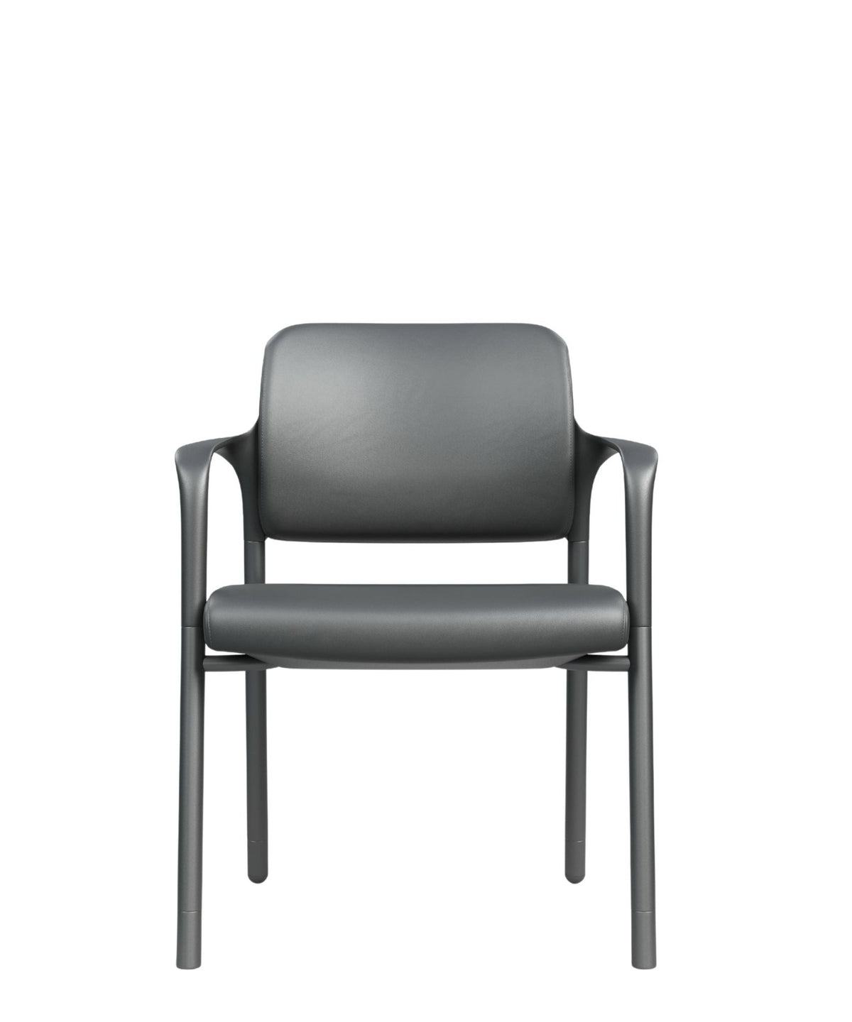 Heavy Duty Vinyl Back & Seat Guest Chair (2 per box) - Interstate Furniture Distributors
