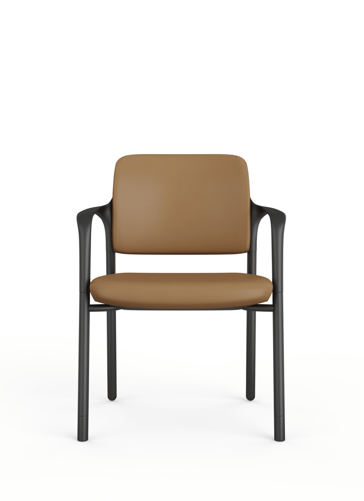 Heavy Duty Vinyl Back & Seat Guest Chair (2 per box) - Interstate Furniture Distributors