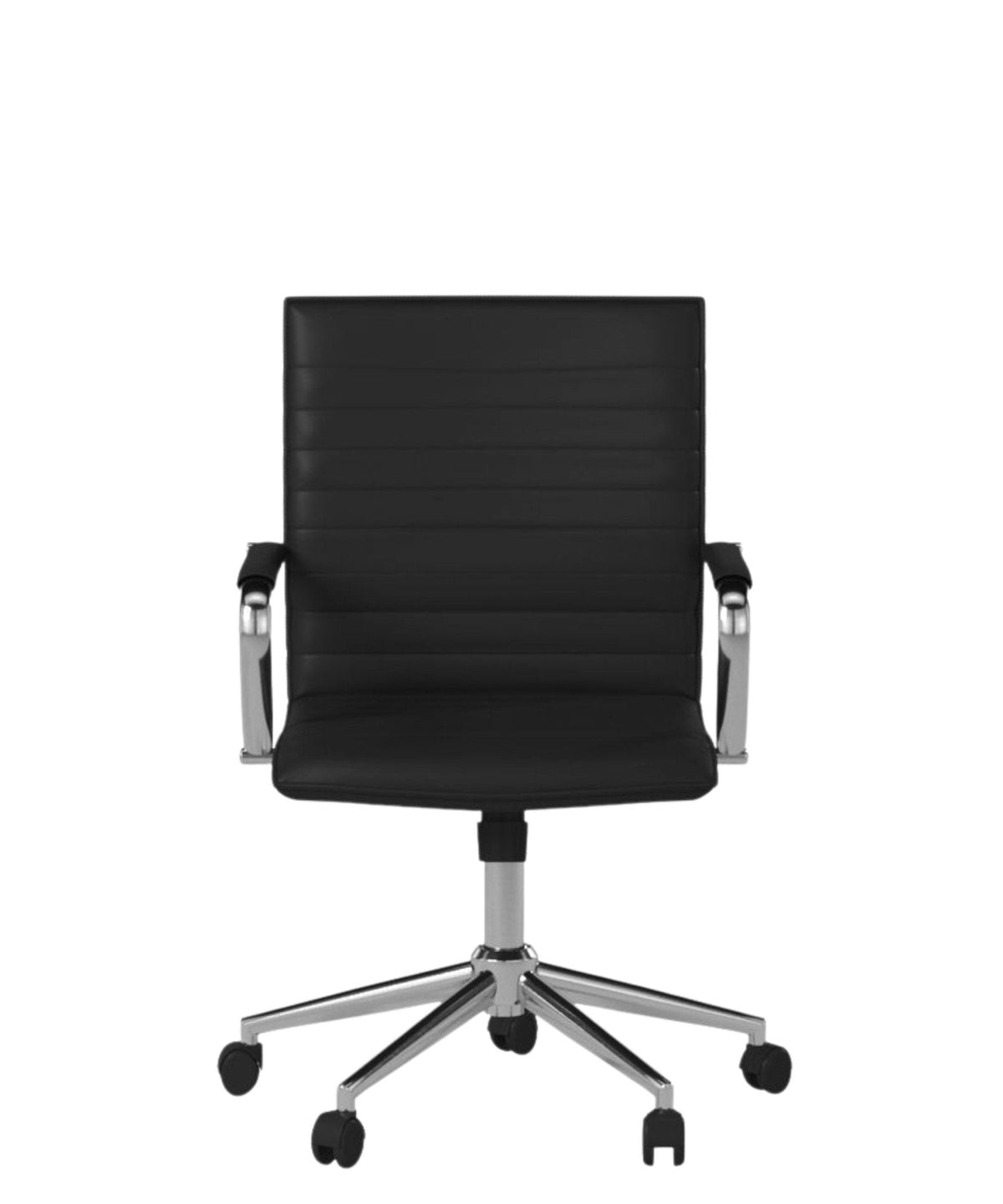Hospitality Task Chair with Fixed Chrome Arms - Interstate Furniture Distributors