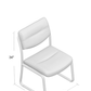 Leather Plus Guest Office Chair - Interstate Furniture Distributors
