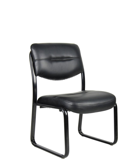 Leather Plus Guest Office Chair - Interstate Furniture Distributors