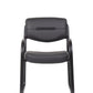 Leather Sled Base Side Chair W/ Arms - Interstate Furniture Distributors