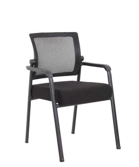 Mesh Back 4-Legged Guest Chair - Interstate Furniture Distributors